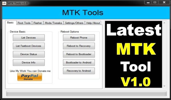 MTK Utility Tool v1.0